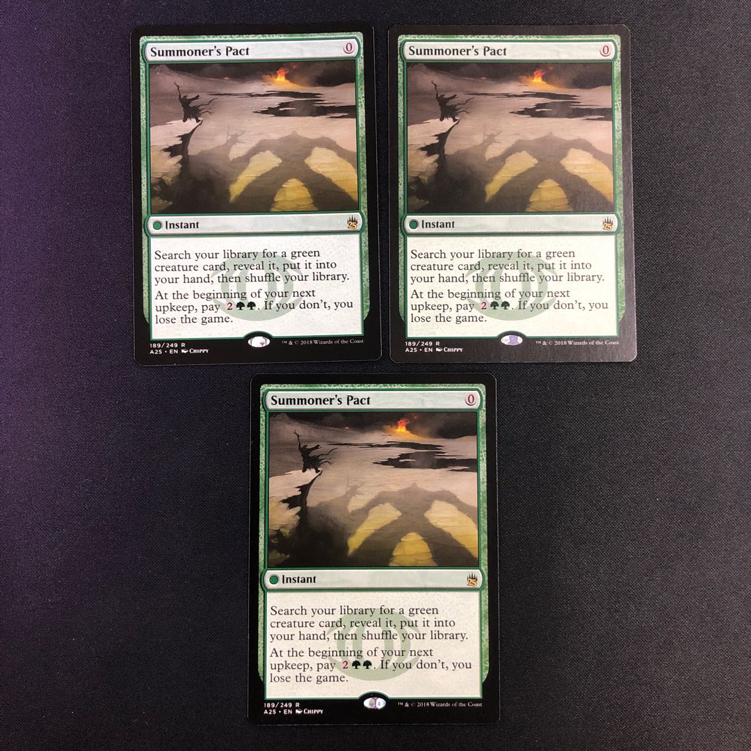 Summoner's Pact English version 3 copies