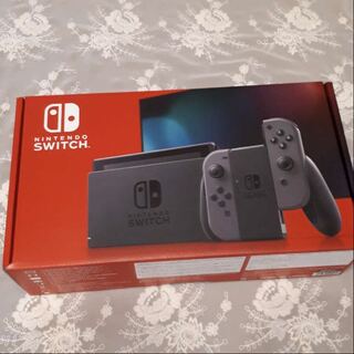 ニンテンドースイッチ　本体　グレー　シャチ様専門