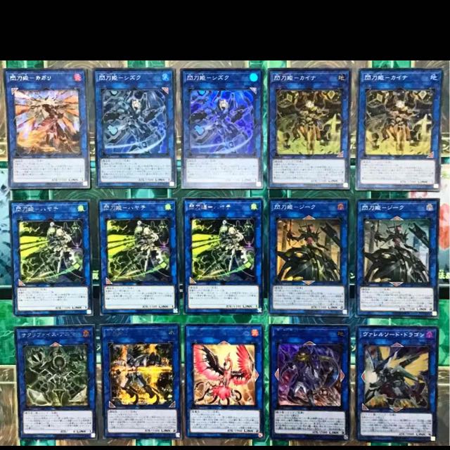 遊戯王 閃刀姫 デッキ ガチ構築 未使用2重スリーブ付き 高レアリティ