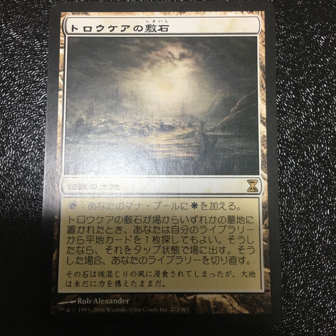 トロウケアの敷石