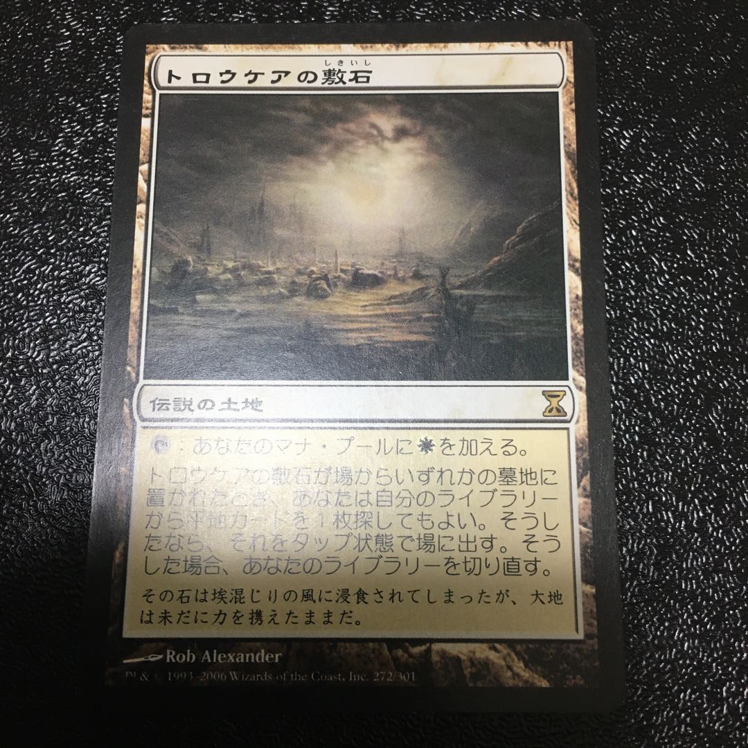 トロウケアの敷石