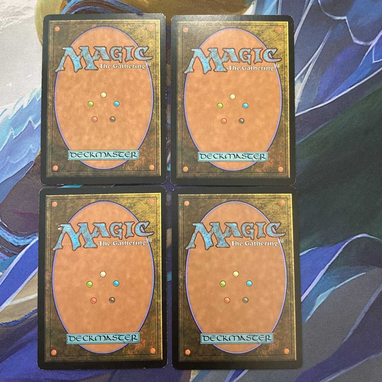 MTG "LRW・10ED" Ponder/Ponder Japanese 4 sheets with damage