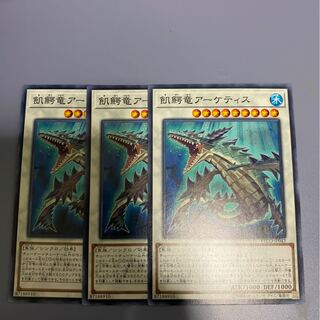 飢鰐竜アーケティス　3枚