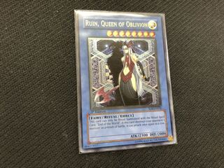 遊戯王 英語版 破滅の女神ルイン 1st レリーフ