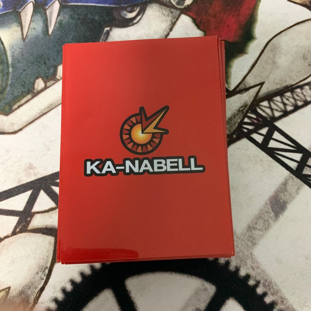 カーナベル スリーブ 赤 60枚