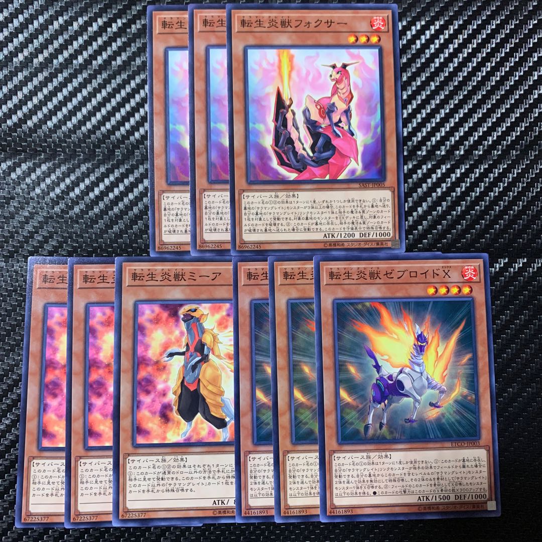 転生炎獣セット