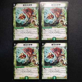 獣王の手甲4枚セット