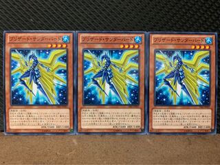 【ぽぽたん】遊戯王 10238  ブリザード・サンダーバード 3枚 ノーマル