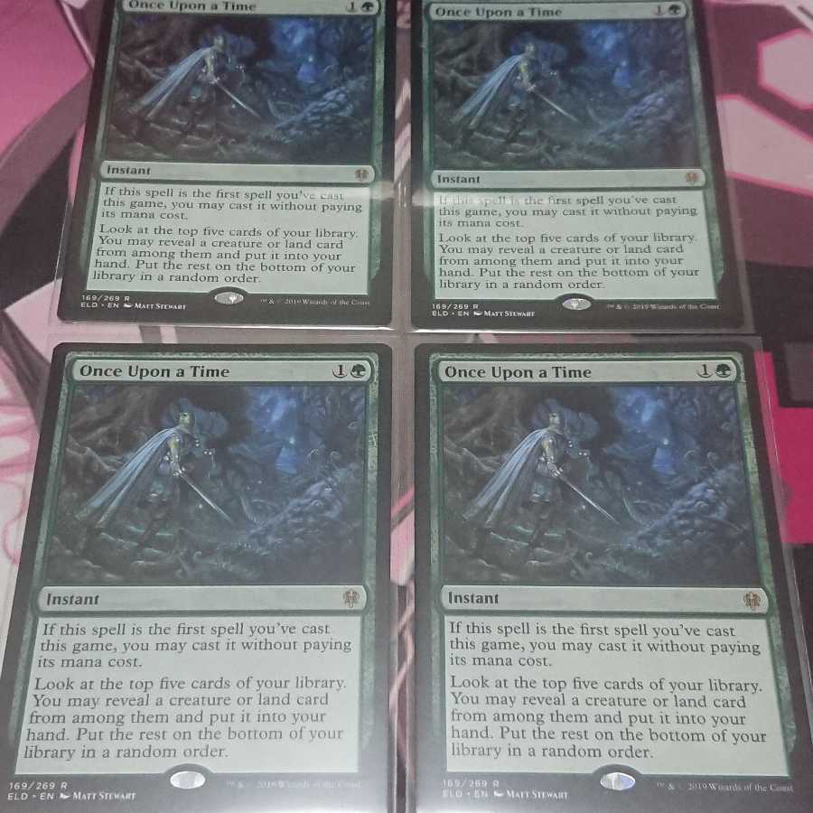 むかしむかし 4枚