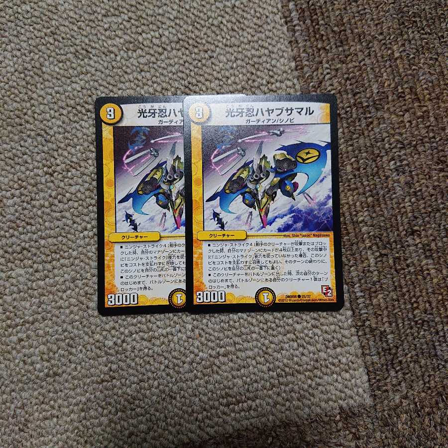 ハヤブサマル2枚