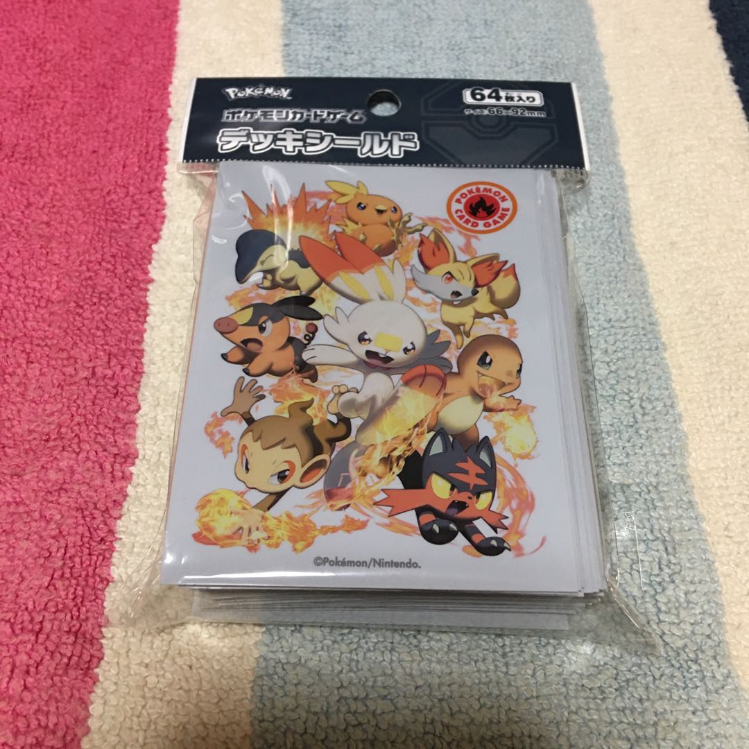 デッキシールド ヒトカゲ ヒバニー 中古 64枚