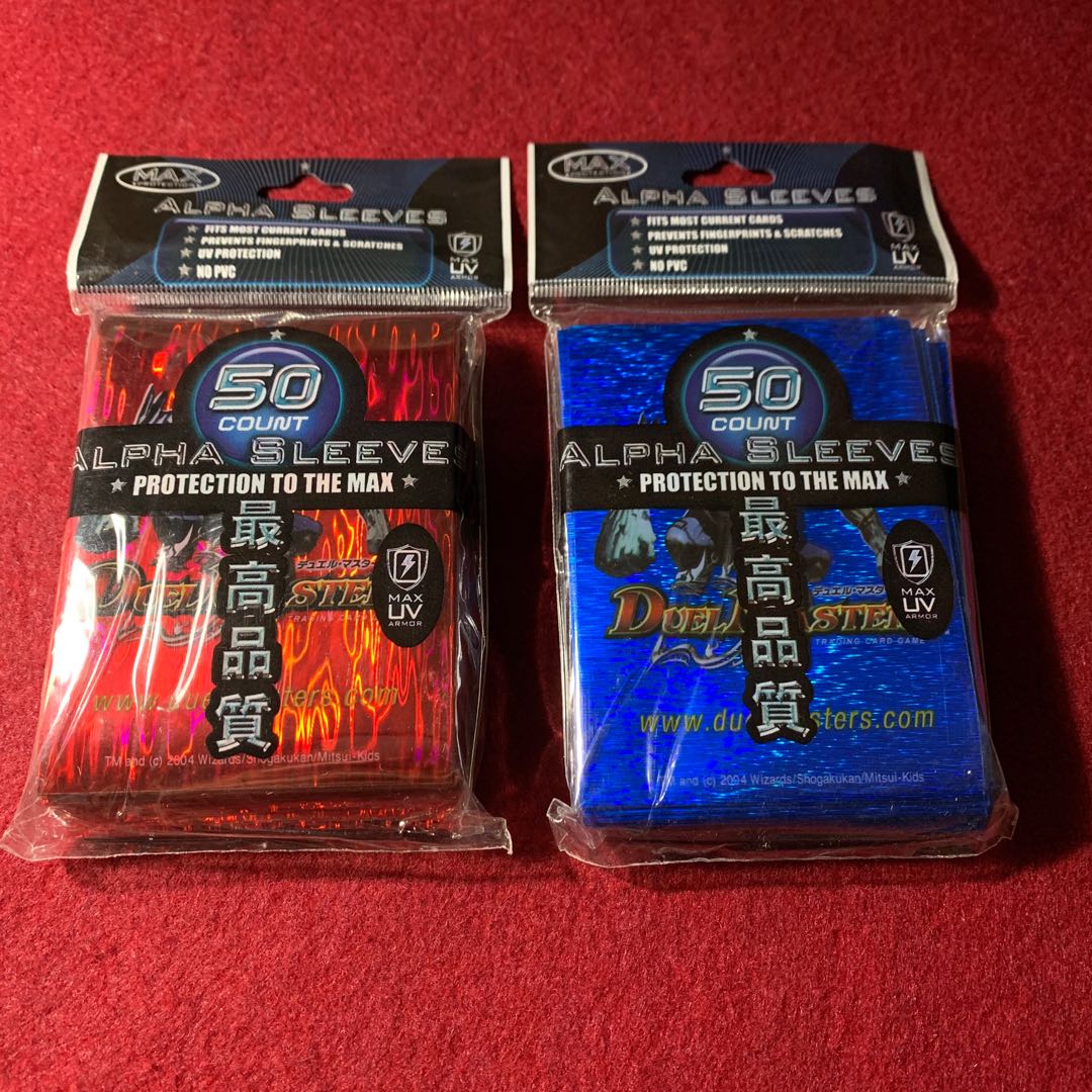 天空の超人スリーブ　赤&青