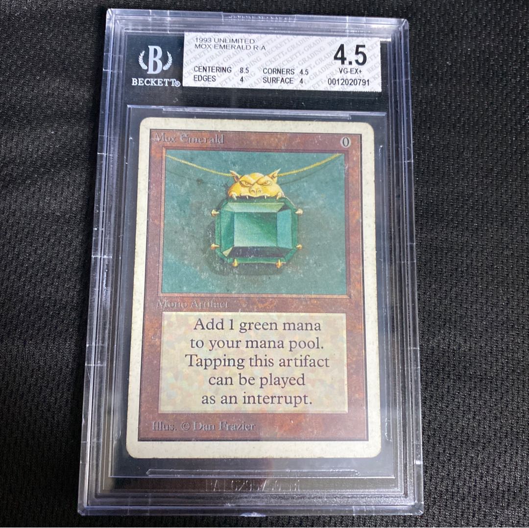 Mox Emerald 2ED BGS4.5