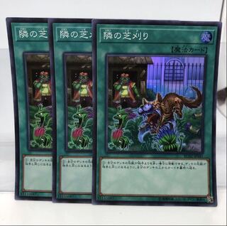 隣の芝刈り スーパーレア 3枚