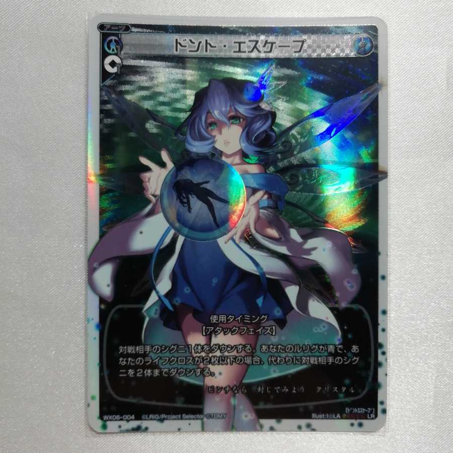 ドント・エスケープ LR WX06-004 美品