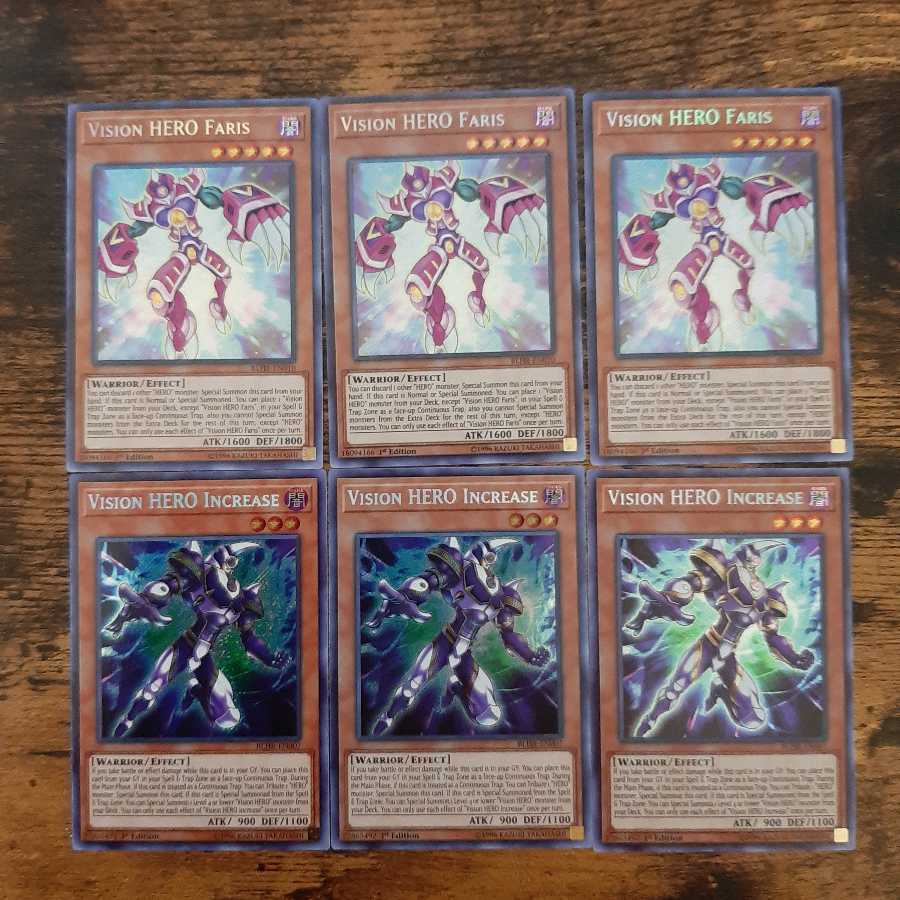 V・HERO ファリス　インクリース　米シク　３枚セット 1枚