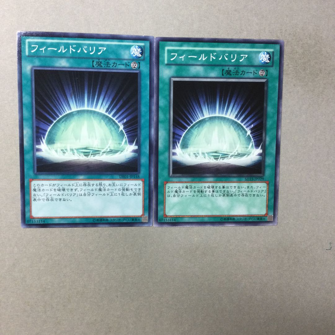 フィールドバリア　２枚