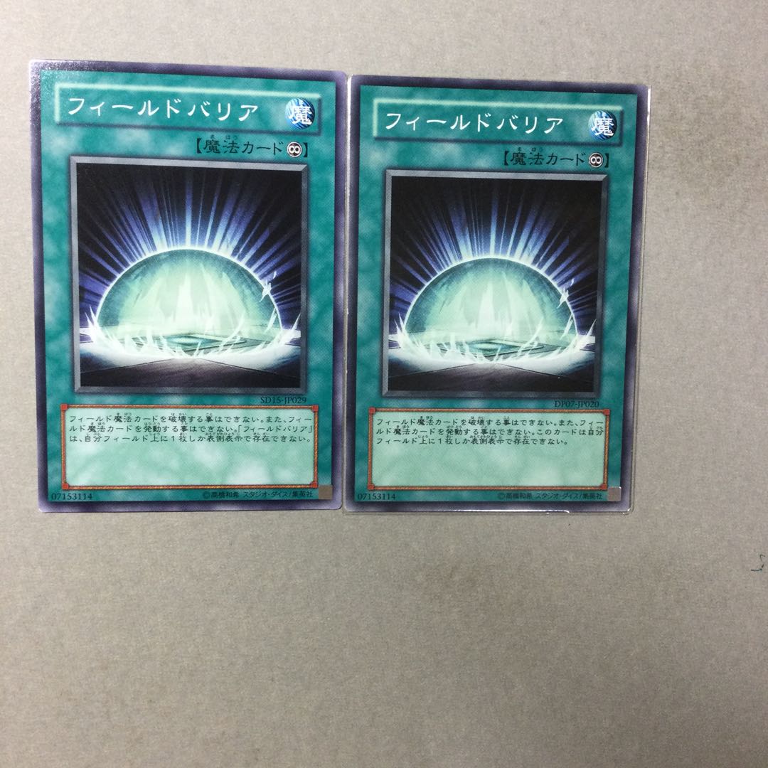 フィールドバリア　２枚