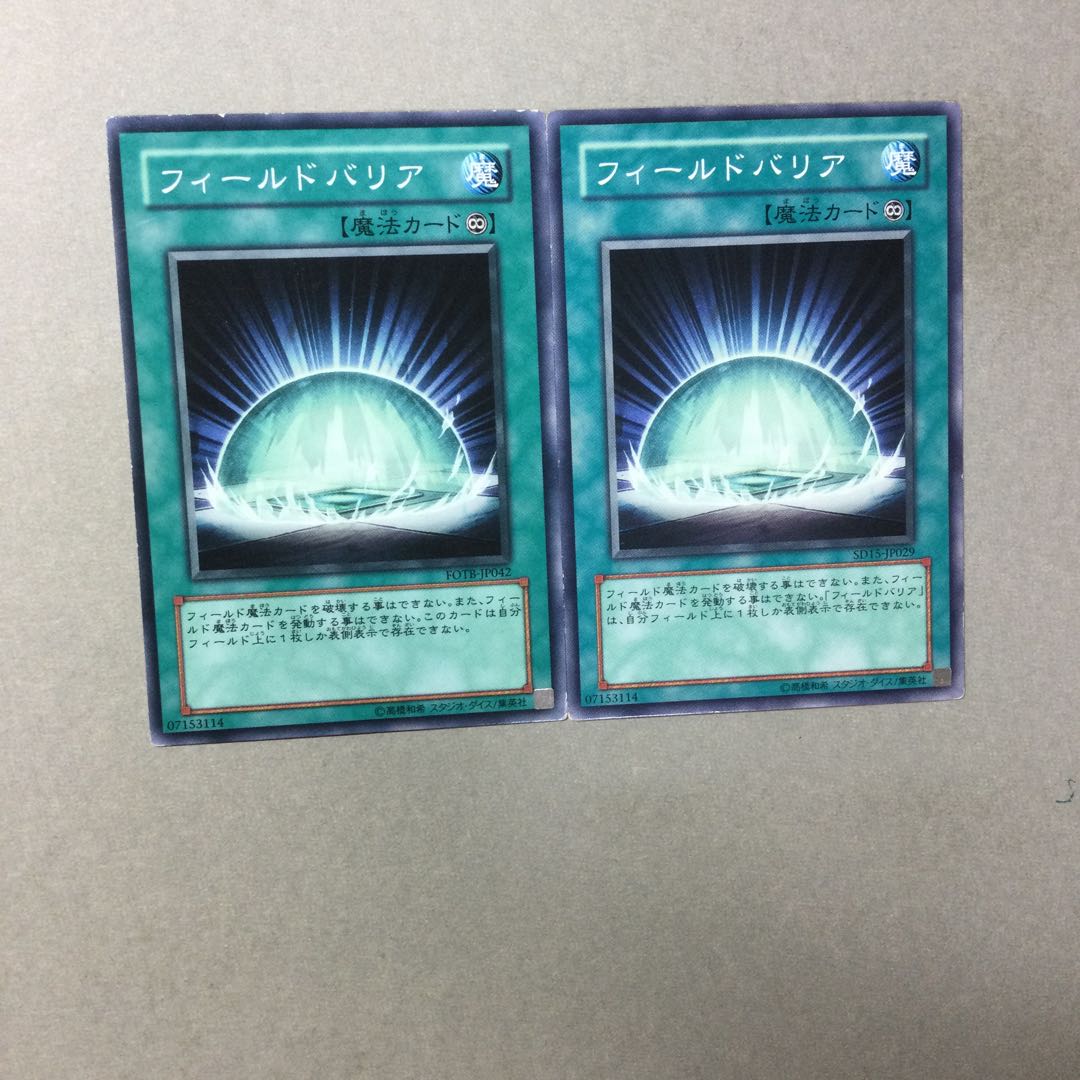 フィールドバリア　２枚