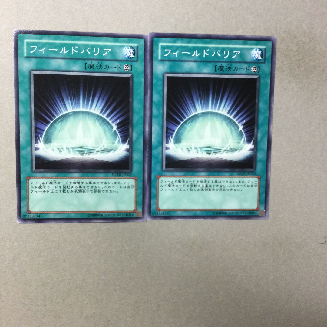 フィールドバリア　２枚