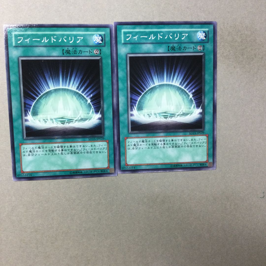 フィールドバリア　２枚