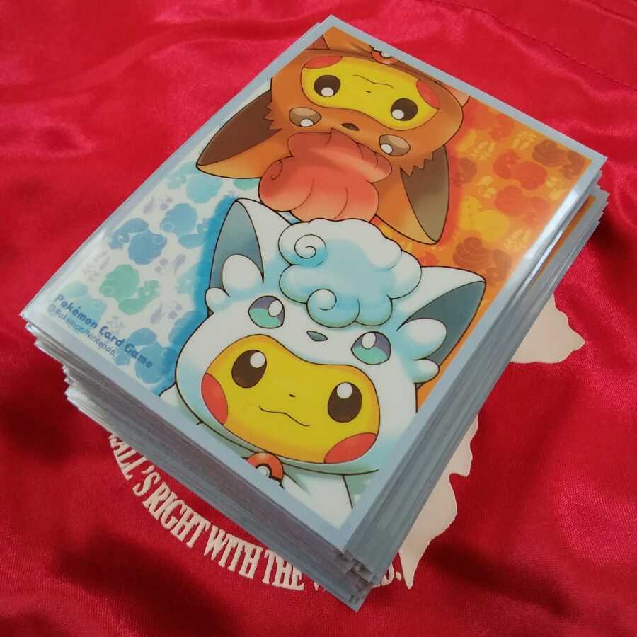 【使用品】ポンチョを着たピカチュウ デッキシールド