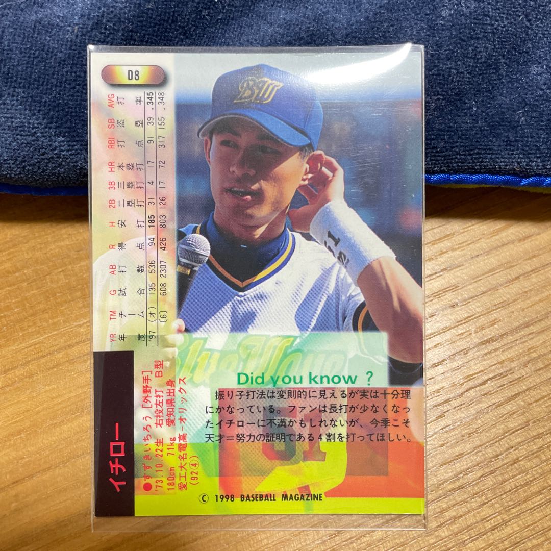 Ichiro BBM 1998