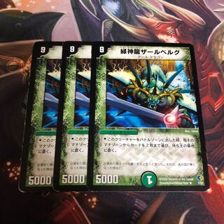 緑神龍ザールベルグ 3枚