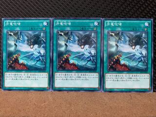 【ぽぽたん】遊戯王 6938 牙竜咆哮 3枚 ノーマル