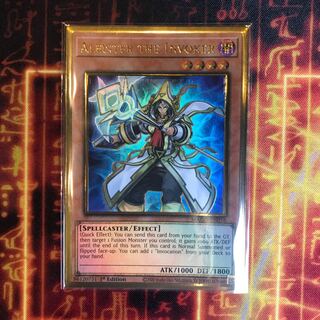 召喚師アレイスター　海外新規　プレミアムゴールドレア