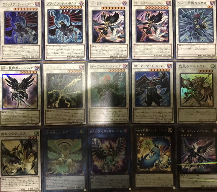 超特価 BFデッキ ブラックフェザー 40枚+EX15枚 王神鳥シムルグ