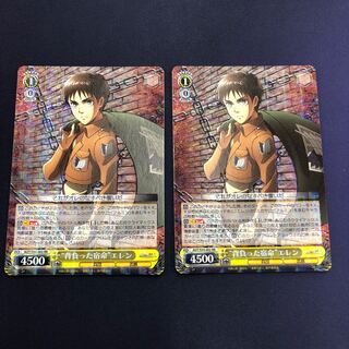 "背負った宿命" エレン 2枚