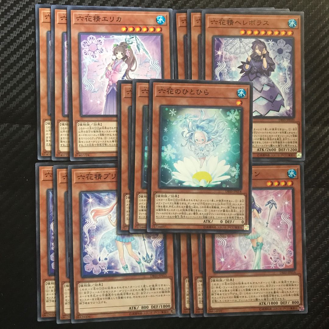 six flowers set 1枚