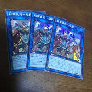 【3枚セット】戦華盟将-双龍 スーパーレア　ROTD-JP048