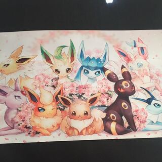 プレイマット イーブイ ポケモン ブラッキー