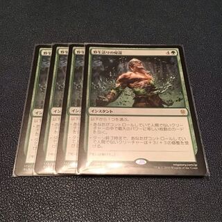 「野生語りの帰還」日本語版4枚