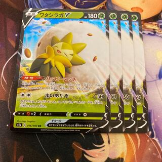 ワタシラガV 4枚