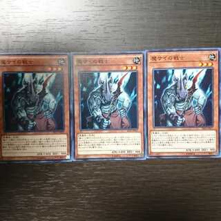 魔サイの戦士 ノーマル 3枚
