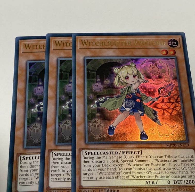 ウィッチクラフト・ポトリー　英語版　EU版　3枚