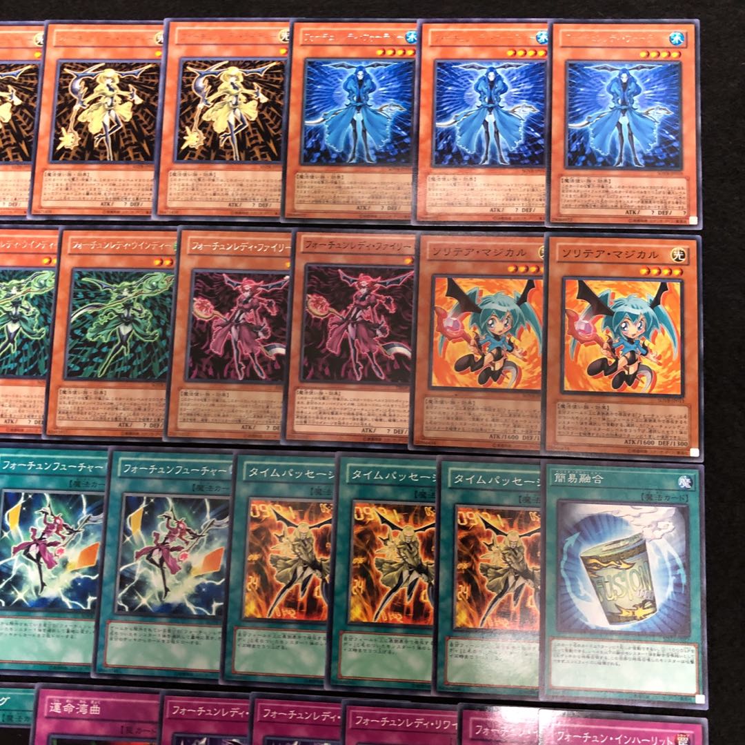 遊戯王 No.316 フォーチュンレディ デッキ 40枚+15枚 ブラックローズ