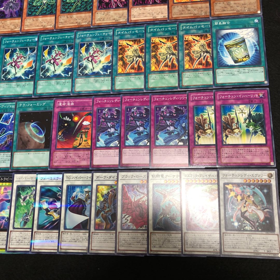 遊戯王 No.316 フォーチュンレディ デッキ 40枚+15枚 ブラックローズ