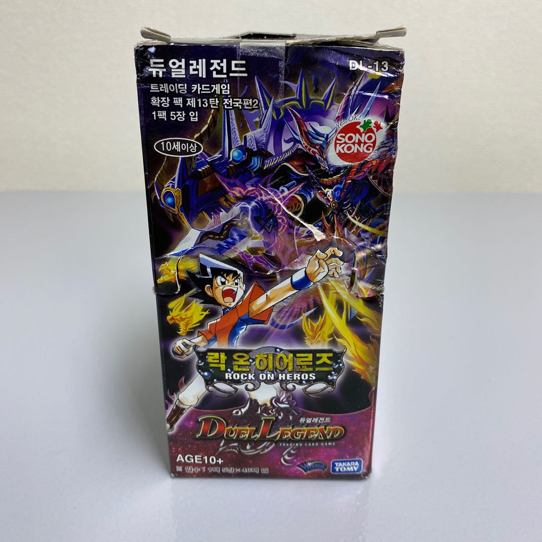 Korean version DL-13 ROCK ON HEROS 1BOX