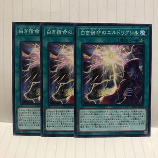 白き宿命のエルドリクシル　ノーマル　3枚　マホ子