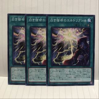 白き宿命のエルドリクシル　ノーマル　3枚　マホ子