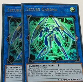 セキュア・ガードナー　英語版　EU版　2枚