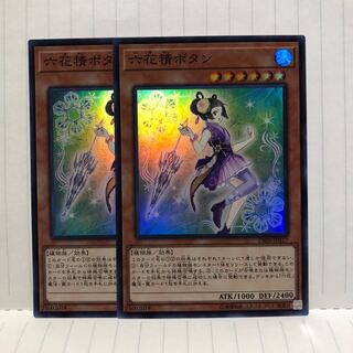 六花精ボタン　スーパー　2枚　マホ子