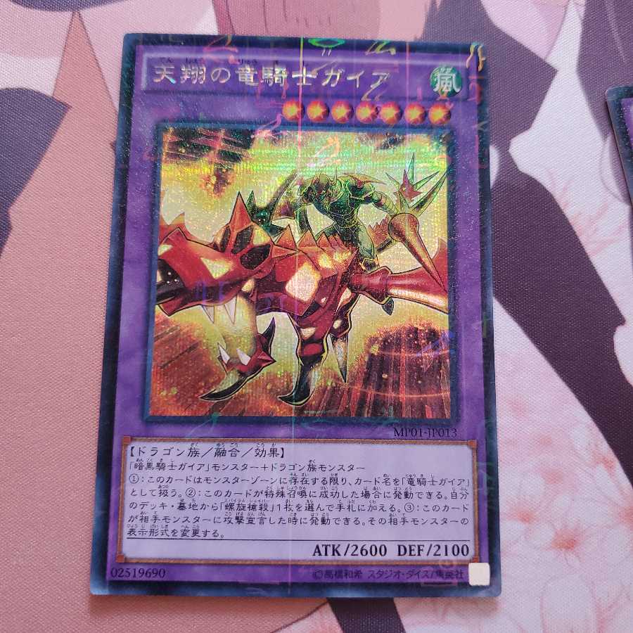 天翔の竜騎士ガイア2枚 獄炎のカースオブドラゴン1枚