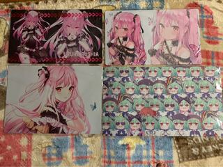 Hololive Rusia Playmat, sold separately