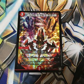 瞬閃と疾駆と双撃の決断