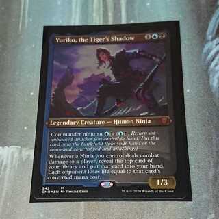 【MTG】虎の影、百合子(英) エッ チングFoil